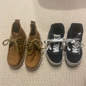 Boy’s Size 11 Vans and Chukka Boot